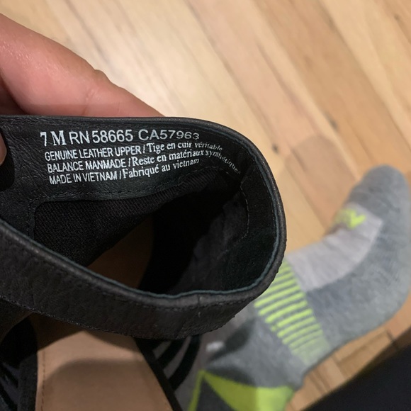 Caslon Nordstrom woman’s sandal bootie with block heel. Leather, size 7M. - Picture 4 of 10